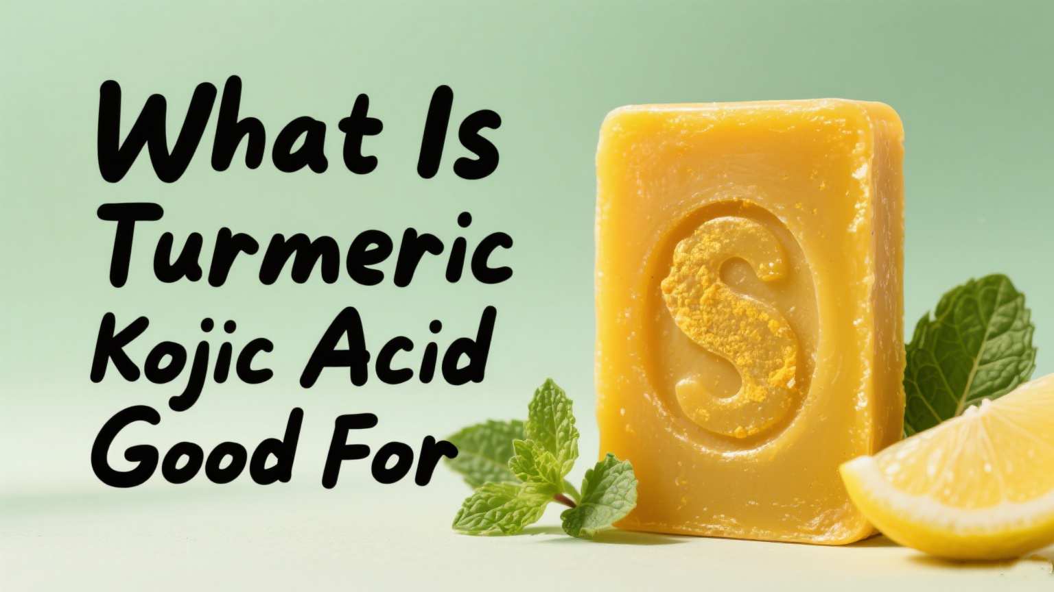 ما فوائد صابون حمض الكوجيك بالكركم؟ فوائده للبشرة وطريقة الاستخدام والنتائج