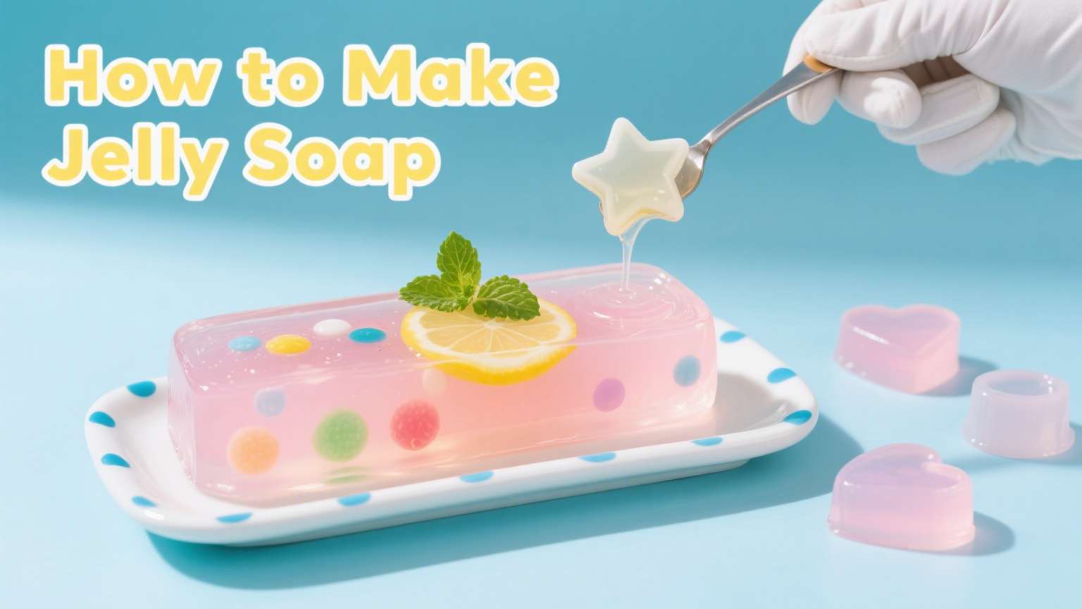 make jelly soap